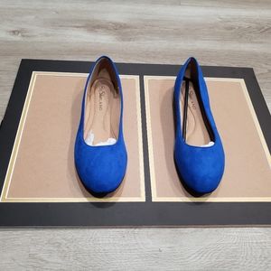 Blue Baby doll Flats